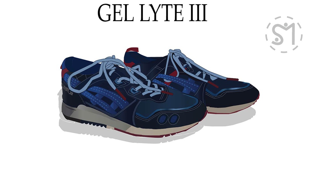 GEL LYTE III — Digital Illustration